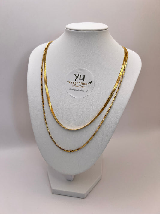Yetty Double Delight Box Necklace