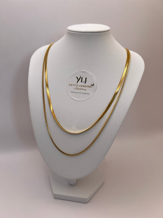 Yetty Double Delight Box Necklace