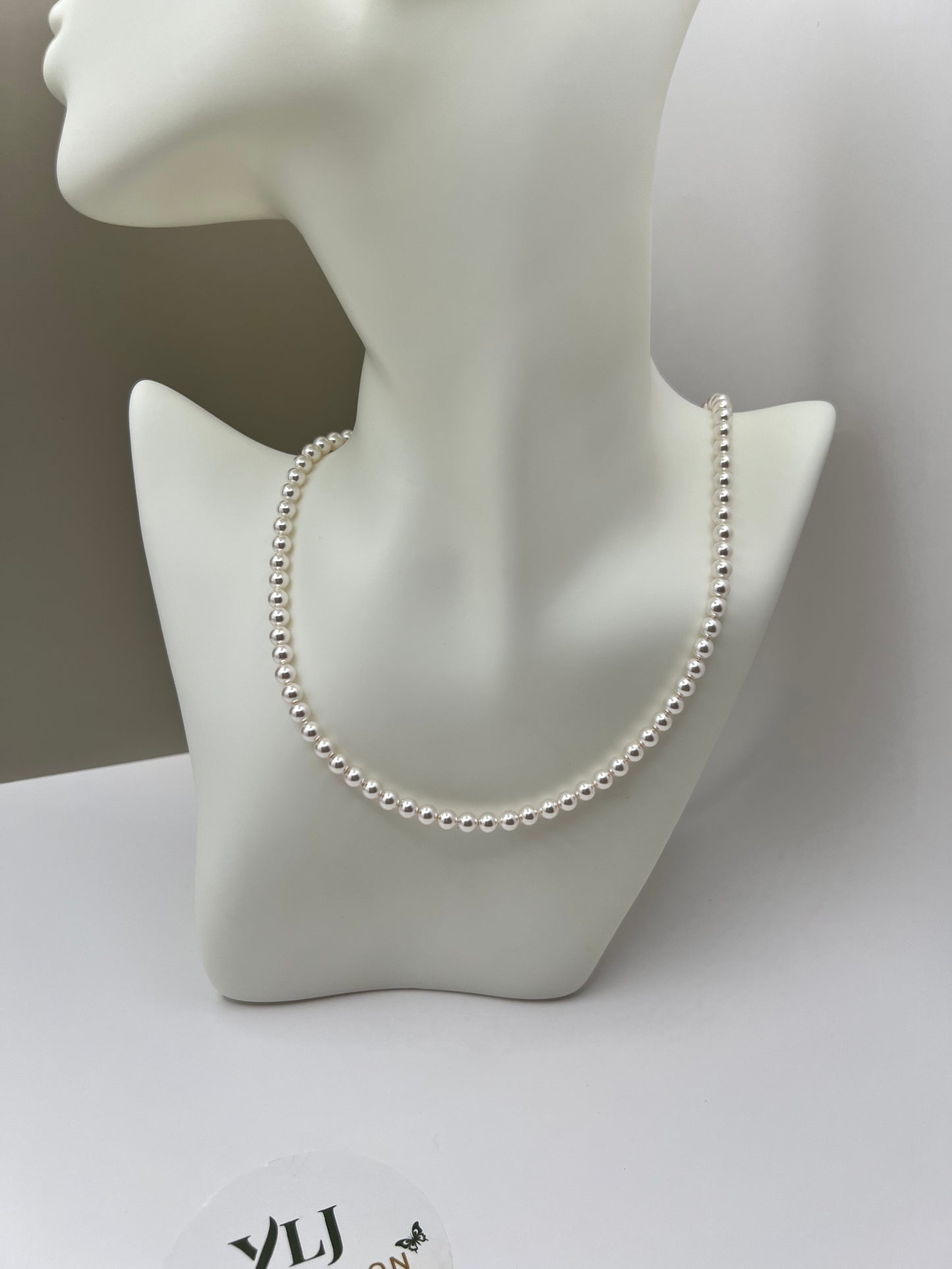 Yetty Beaded Pearl Necklace